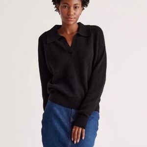RDI Black V-Neck Women's Sweater